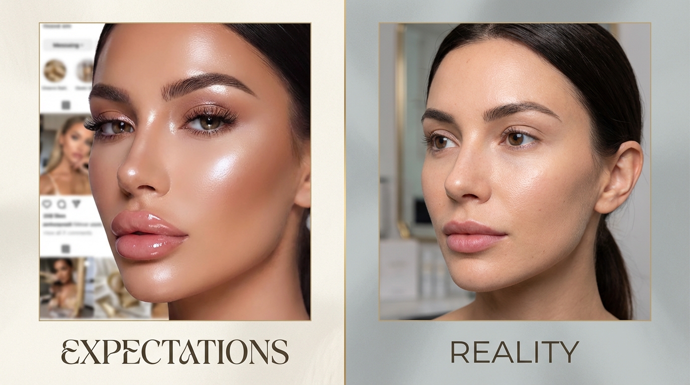 Oczekiwania vs Rzeczywistość powiększania ust